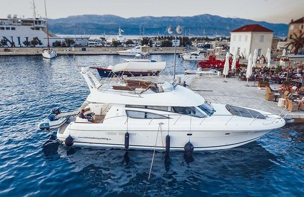 Cruise the day away on a wonderful motor yacht
