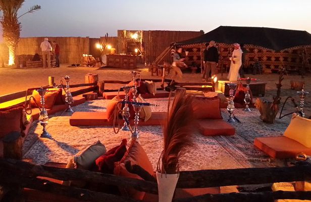 Desert Safari with BBQ Dinner and Landcruiser Pickup