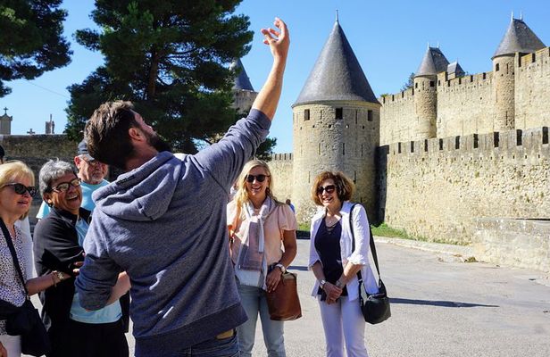Private guided tour of the city of Carcassonne