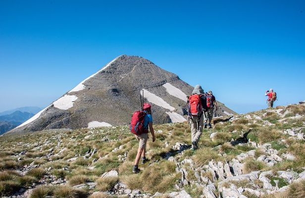 Full-Day Hiking Mount Taygetos Summit with Picnic