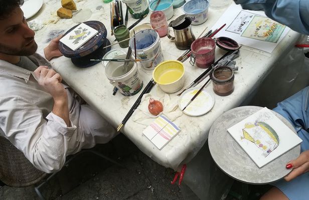 Private Ceramic Workshop in Vietri Sul Mare