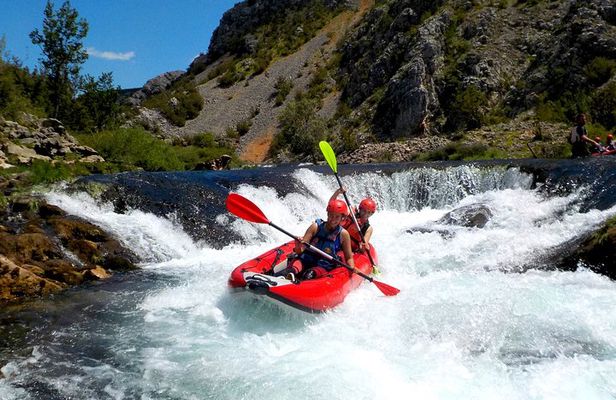 Canoe safari / rafting on river Zrmanja
