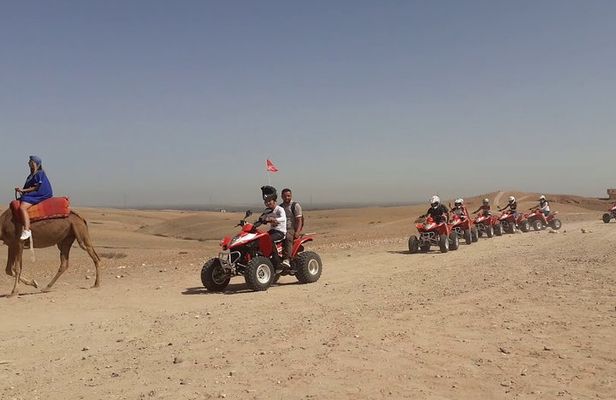 Agafay Desert: Quad Bike & Camel Ride