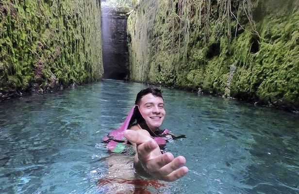 Experience an amazing ecological park tour & explore Isla Mujeres by catamaran.