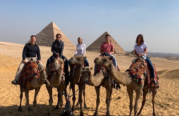 Private Half Day Trip to Giza Pyramids,Sphinx with Camel Ride from Cairo or Giza
