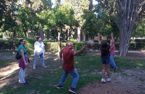 Ancient Greek Family Games, at the National Garden of Athens