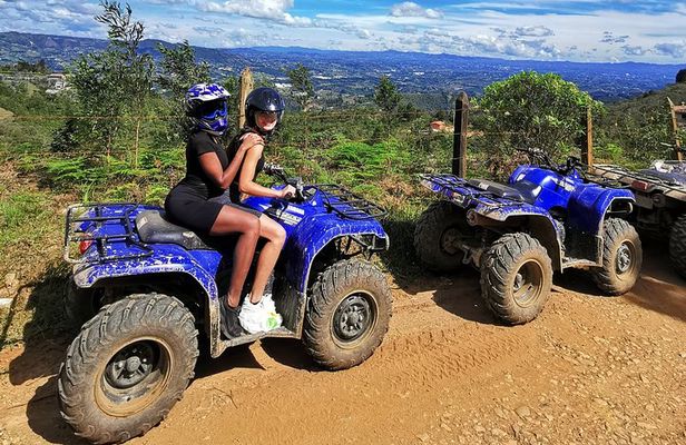 ATVs & Paragliding Private Tour in Medellin: Stunning Views & Fun