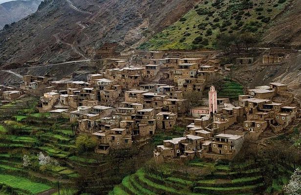 Three Valleys and the Atlas Mountains with Camel Ride and Lunch from Marrakech