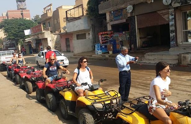 Quad Bike Tour Around the Pyramid