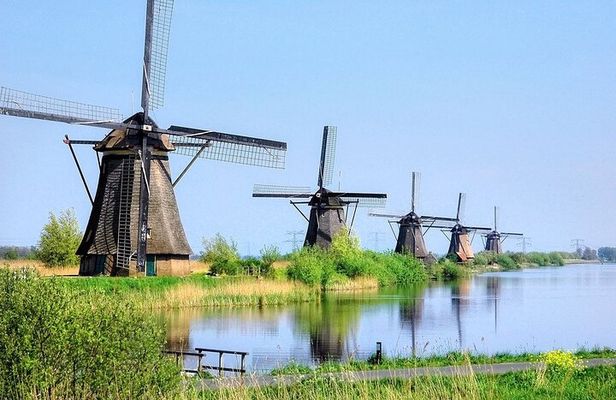Private tour from Rotterdam to Windmills of Kinderdijk & Gouda Cheese Experience