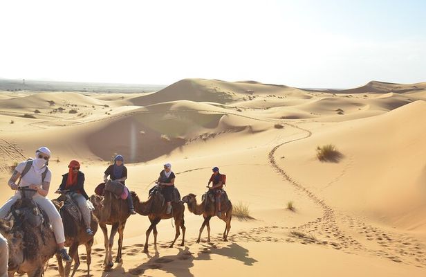 From Marrakech : 4 days Desert Tour to Merzouga & Zagora