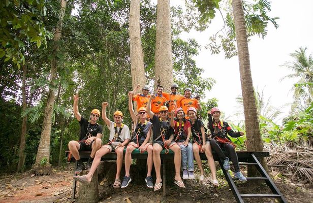 Jungle Xtreme Zipline 16 Platforms Tour From Koh Samui