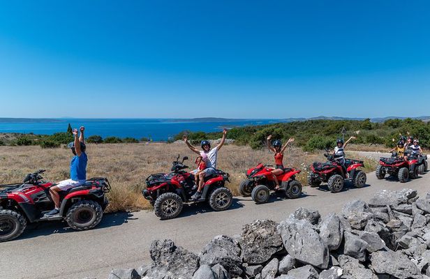 Off road Quad Adventure Tour on Island Čiovo