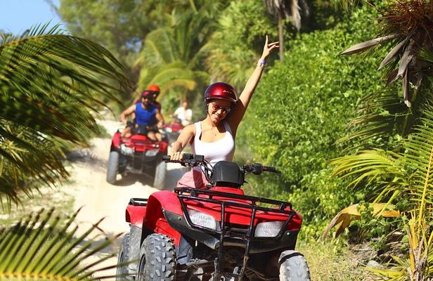 ENJOY the ADRENALINE and the SEA with an ATV and Wave Runner Tour
