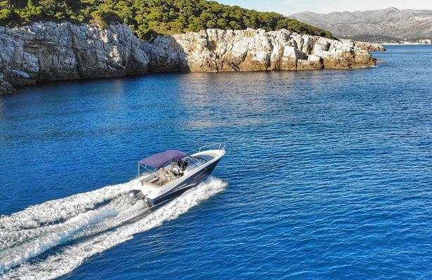 Private Tour: Elaphite Islands with Jeanneau Cap Camarat 7.5 WA from Dubrovnik
