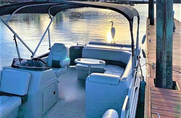 3-Hour Private Hilton Head Pontoon Boat Rental