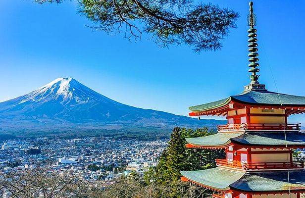 Mount Fuji Five Lakes Tour from Kawaguchiko with Guide & Vehicle
