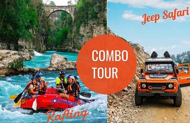 Antalya: Rafting & Jeep Safari Adventure at Köprülü Canyon