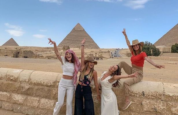 Cairo Half-Day Tour To Giza Pyramids, Sphinx with Camel Ride and Lunch Included