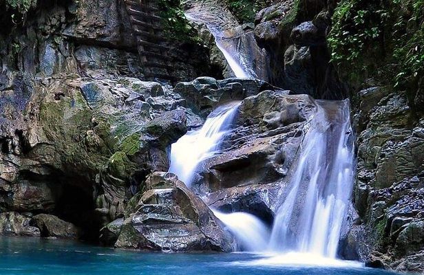 Waterfall of damajagua from Amber Cove & Taino bay puerto plata
