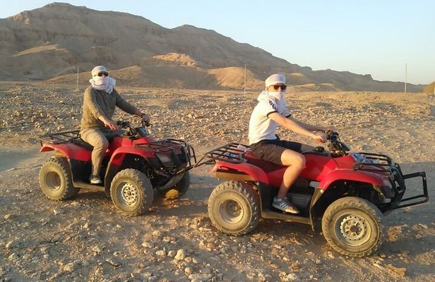 Morning or Sunset Quad Bike Desert Safari Tours in Luxor