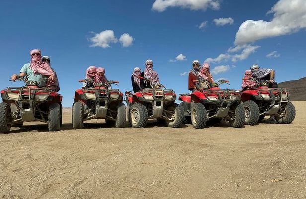 Morning Quad Bike Desert Safari Tour From Luxor Hotel or Nile Cruise