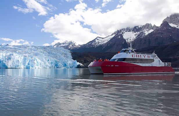 Grey Glacier Navigation in Torres Del Paine