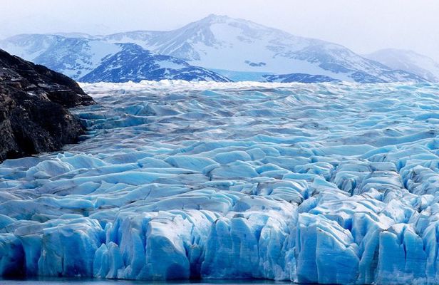 Grey Glacier Navigation in Torres Del Paine