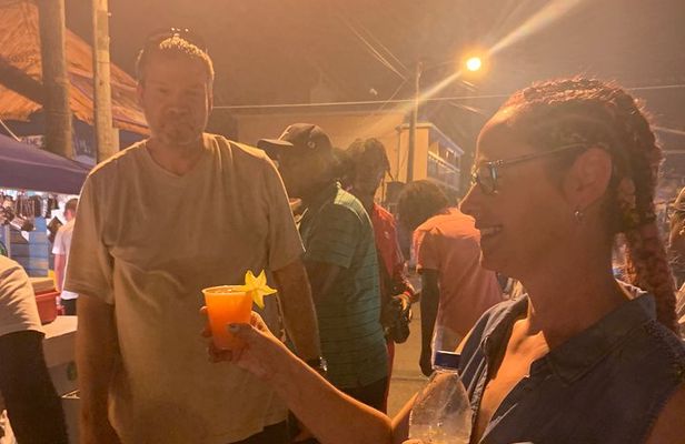 Friday Night Street Party in St. Lucia