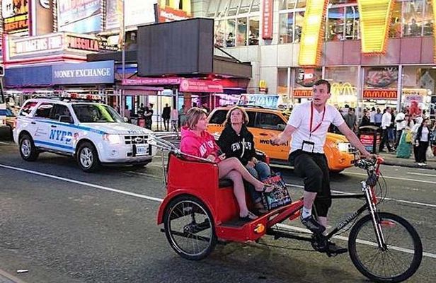 Day & Night NYC Pedicab Tours | Midtown Manhattan & Times Square