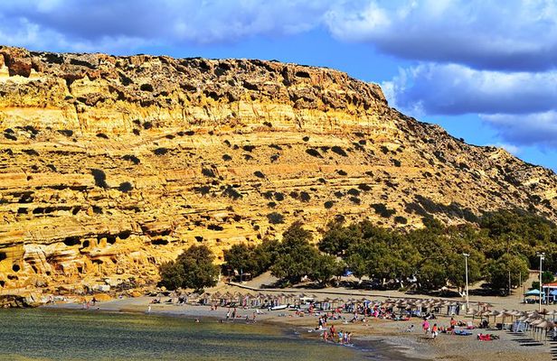 Matala Beach-Spili Village-Kournas Lake - (All inclusive) Full Day Private Tour