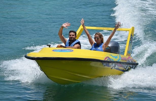 Jungle Tour Adventure by Speedboat with Snorkeling in Cancún
