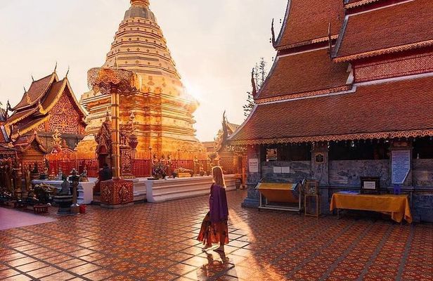 Chiang Mai Doi Suthep Temple and Sticky Waterfall Tour (Private & All-Inclusive)