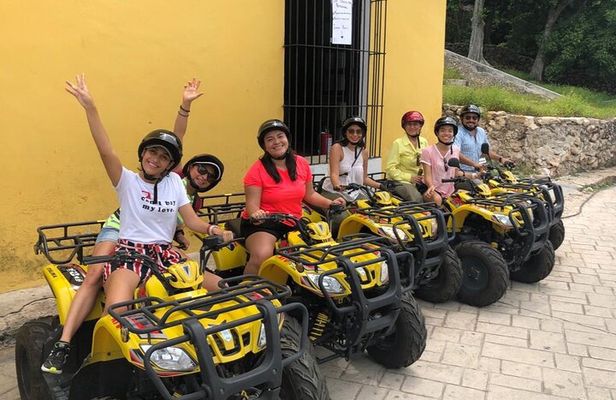Private tour at magic town of Izamal with Atv´s