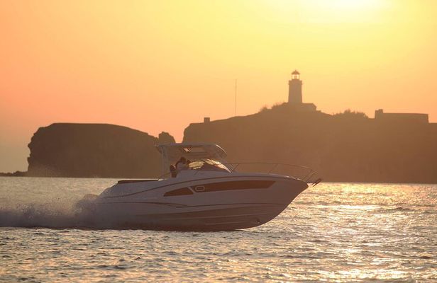 Amazing Sunset by private boat