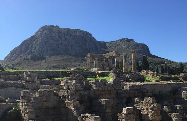 Ancient Corinth Half Day Private Tour 4seat