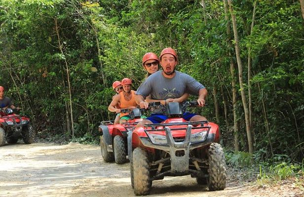 ATV, Zipline & Cenote Adventure from Playa del Carmen