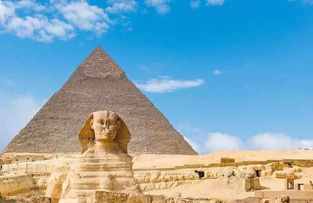 Full-Day Tour to Giza Pyramids, Memphis, and Saqqara with lunch