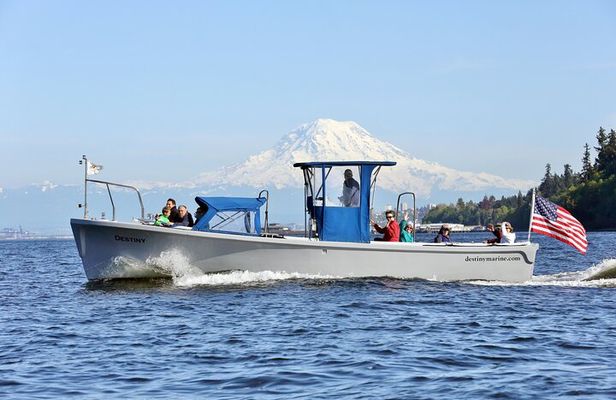 2 Hour Guided Boat Tour in Gig Harbor and Narrows Bridges