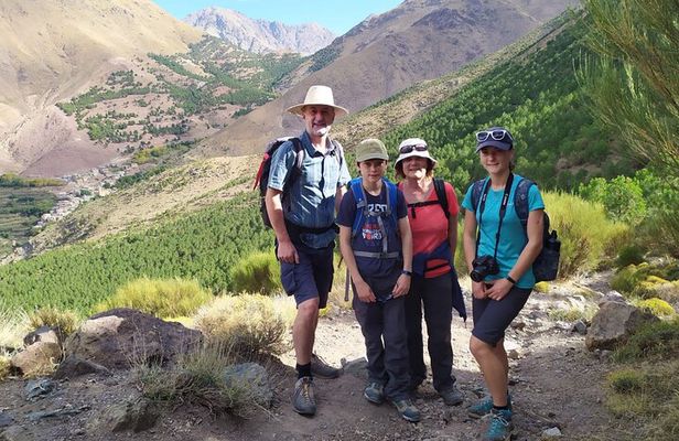 4 Day Family Trek In Morocco - Atlas Mountains and Berber Villages & Waterfalls