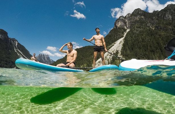 Half Day Stand-up Paddle Boarding (SUP) trip on Lake Predil