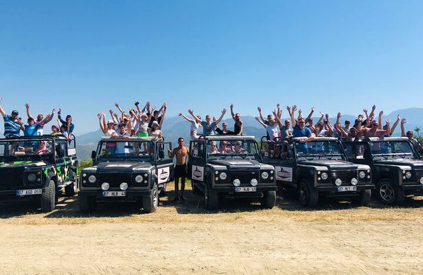 Full-Day Jeep Safari and Rafting in Köprülü Canyon