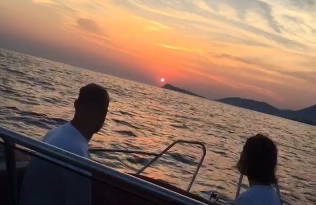 Romantic Sunset Tour in Boka Bay by Speedboat