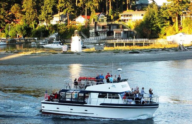 Shared 2 Hour September Sunset Cruise from Gig Harbor