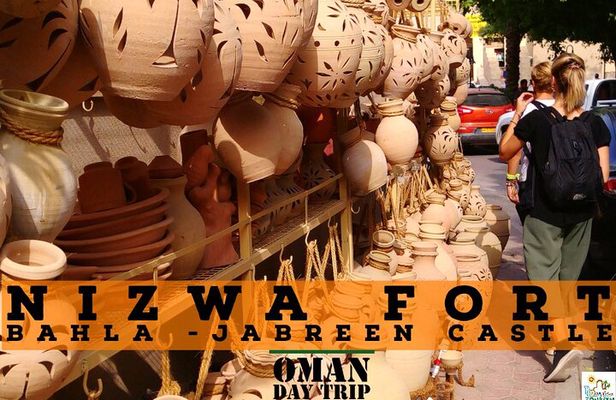 Nizwa Fort & Live cattle market only Friday -Bahla-Jabreen Castle -Full day Tour