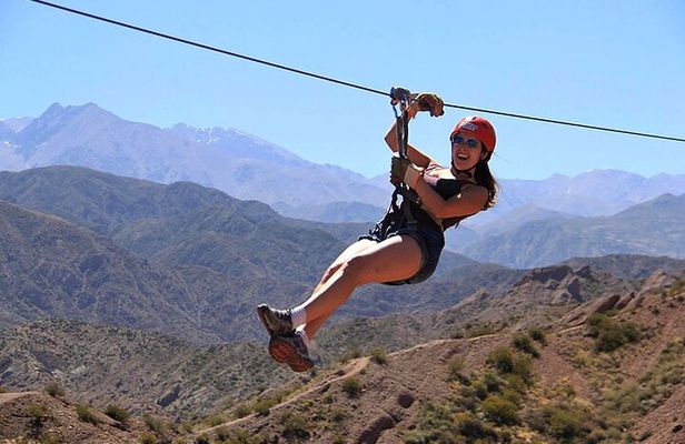 Zipline Adventure: Exploring Potrerillos Valley