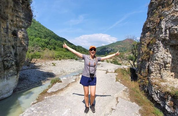 From Berat: Osum Canyon and Bogove Waterfall
