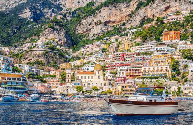 Full day Small Group Boat Tour of the Amalfi Coast from Naples
