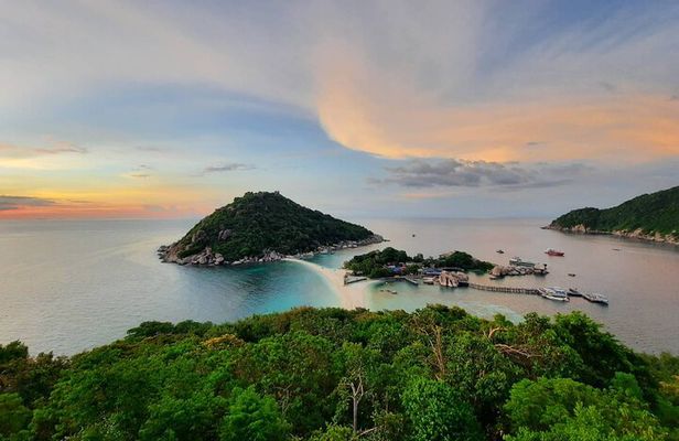 Snorkel Tour to Koh Nangyuan and Koh Tao by Speed Boat from Koh Phangan