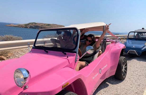 Buggy Tour in Ancient Ruins and Temples around Athens-SOUNIO Poseidon Temple